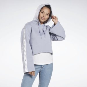 Reebok Classic Vector Kapuzenpullover Damen - HellBlau - DE 831-AGQ